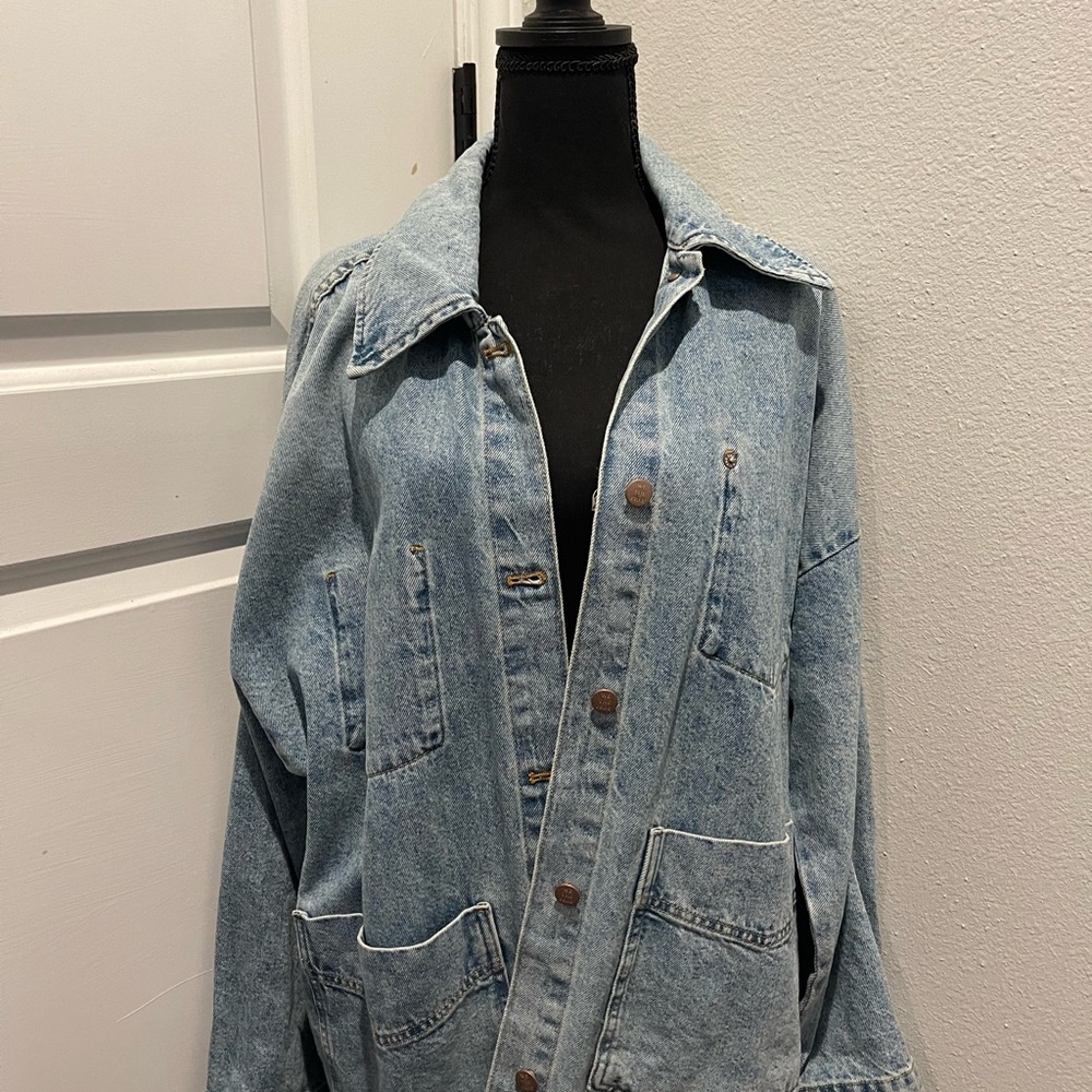 We The Free Blue Jean Jacket - Picture 5 of 8